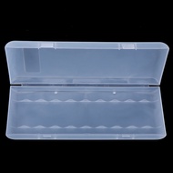 // 2024 // 10 x18650  storage case box organizer holder white for 18650 batteries .