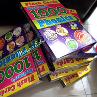 Flashcards Phonics 1000 words (A5 size)