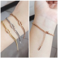 Gr. Small CD Dragon Scales - Chain Bracelet