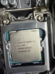 Intel i7-7700 CPU + ASUS B250M-A 主機板