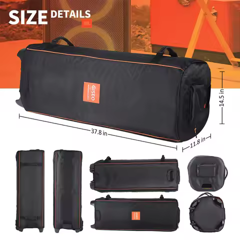 Oxford Cloth Protective Storage Bags with Handle Protection Speaker Storage Foldable Carrying Storag