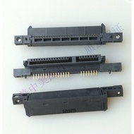 HDD Hard Disk Female Socket SATA Slot Socket 1.27mm 22P Gold Pin 90 Degree Straight Plug 15+7P