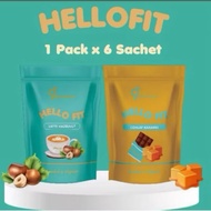 HELLO FIT LATTE HAZELNUT & COKLAT KARAMEL