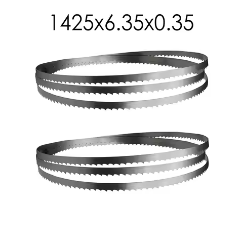 2pcs For Delta Einhell 8” Band Saw Wood Plastic Metal Cutting 1425mm Bandsaw Blade 1425x6.35x0.35mm 