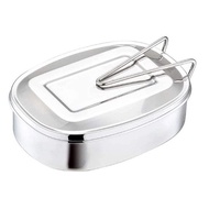 1CLICK2BUY Stainless Steel Lunch Box 410 650ml - HS410