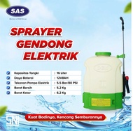 Dgw - Elektrik Knapsack Sprayer 16 Liter