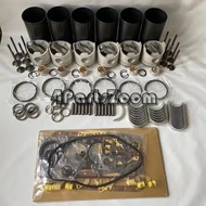 Engine Overhaul Rebuild Kit for Sumitomo Excavator SH350 Mitsubishi 6D24