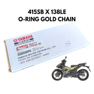 415 138L ORING GOLD CHAIN 415 138L ORING RANTAI EMAS MOTOR Y15ZR Y16ZR FZ150I LC135 SRL 115 FI LC135