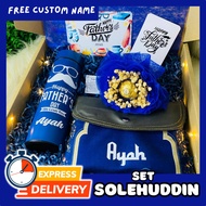 SET SALEHUDDIN [Gift For Him] Exclusive Giftbox Fathers Day Imam Suami Ayah Abang [ 24 hour ship ]