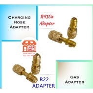 Bộ chuyển đổi Bộ chuyển đổi 【R22 sang R410A】 【R410A sang R22】 R32 AIRCOND Manifold Ống sạc gas NUTS VAN NGOÀI TRỜI R410