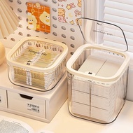 8. Cotton Swabs Cotton Storage Box Desktop Cosmetics Acrylic Transparent Shelf Lipstick Sundries Hig