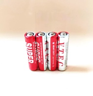 AA/AAA Battery VTEC Extra Heavy Duty 50% More Power 9V Square Battery AG13 Button Battery 2A/3A Batt