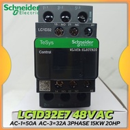 LC1D32E7 - Contactor 3p 48V AC-1 50A AC-3 32A original product Contactor LC1D32 E7 48v Contactor 50a