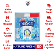 Detergen Cair Liquid So Soft Nature Fresh 80 ml Sachet