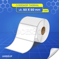 Thermal Label 50x50 mm Zebra TSC Barcode Printer Sticker