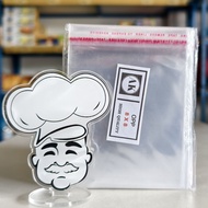 OPP Seal Plastic 8 X 8 Cm OPP Plastic/ 8 X 8 Cm OPP Seal Plastic/ 8 X 8 Cm Cookies Plastic/ 8 x 8 Cm