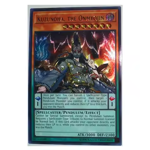 Yu Gi Oh Kuzunoha the Onmyojin 501000080 English Toys Hobbies Hobby Collectibles Game Collection Ani