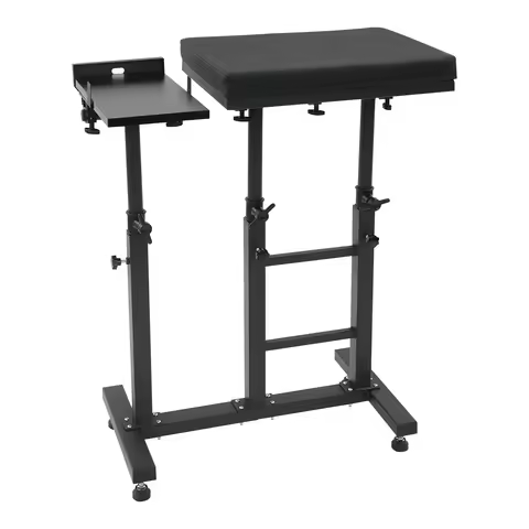 Adjustable Armrest Stand 67-98cm, Tattoo Arm Stand Work Station with Large Platform & Tray for Home 