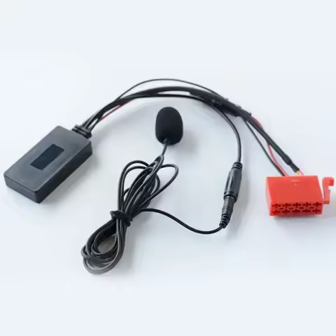 Car Wireless Bluetooth Adapter Music AUX Receiver Module With Mic For Mercedes-Benz W124 W140 W202 W