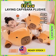 Capybara plush capibara bantal capybara comel capybara plushie patung capybara patung capybara besar