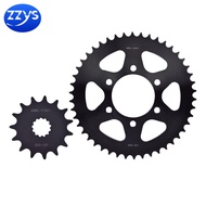 520 15T 43T 46T Motorcycle Front Rear Sprocket Chain Set For Kawasaki Ninja 400 R 14-17 Ninja 650 13