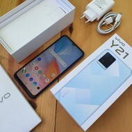 Handphone vivo y21 4/64gb second