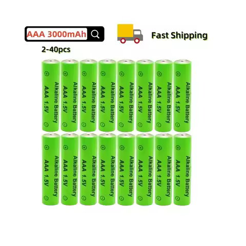 Original Rechargeable Battery AAA 3000mAh 1.5V for Computer Clock Radio Video Game Digital Camera AA