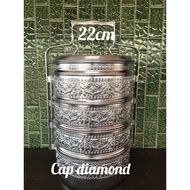 ‼️READY STOCK‼️ MANGKUK TINGKAT CAP BUAYA  CAP DIAMOND ORIGINAL DARI THAILAND