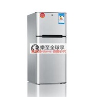 樂至✨HICON惠康 BCD-131UM銀色雙門直冷家用小型冰箱   壹級能效