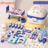 Dimoarch Kids Pretend Toys Play Doctor Toy Set Medical Tools Set Doctor Costume Dentist Role Play Do