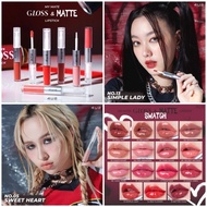 LIP 4U2 MY MATE GLOSS & MATTE Liquid Lipstick 2 Texture In One Stick Clear Color Lips Shadow Like A 