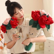 Chinese Valentine's Day Simulation Rose Bouquet Gifts for Girlfriend Birthday Gifts Wedding Bouquets