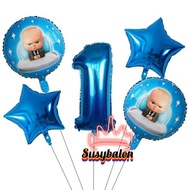 Baby Boss Foil Balloon set