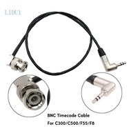 LIDU1 Reliable 3 5mm to BNC Timecodes Cable for C300 500F55 Amira Cameras Spare Part