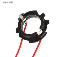 yosunrui5j] 2PCS For JETTA Plastic Lamp Base Headlight Accessories H7 LED Headlight Bulb Base Adapte