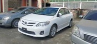 ［法拍車］售2013年TOYOTA ALTIS 1.8白色轎車，有天窗、定速