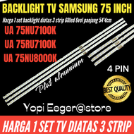 BACKLIGHT TV LED SAMSUNG 75 INCH UA-75RU7100K- UA-75NU7100- UA-75NU8000K BACKLIGHT TV LED SAMSUNG 75