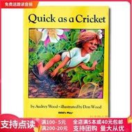 Liao Caixing Book Sheet Quick as a Cricket I'm as Fast as a Cricket Children English Enlightenment P