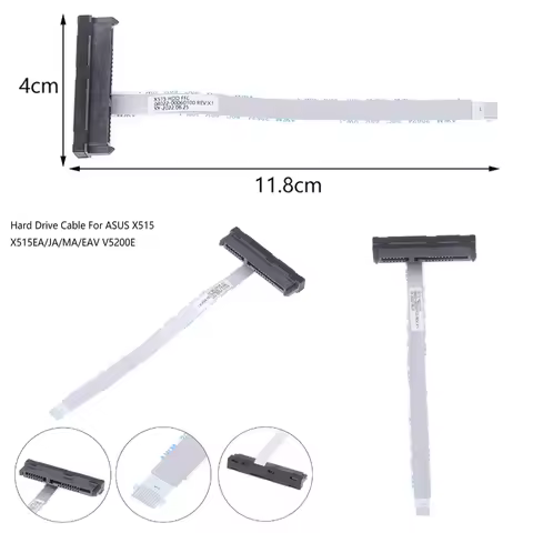 For ASUS X515 X515EA/JA/MA/EAV V5200E F515 Hard Drive Cable Connector Laptop SATA HDD SSD Flex Cable