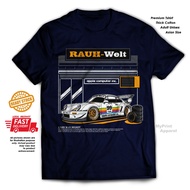 Versatile Pattern Print Porsche 964 RWB cotton tshirt S-5XL