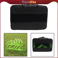 [PETSOLA] Hurdle Carrying Bag, Speed Hurdle Storage Bag, Football Training Hurdle Handbag, Black, Br