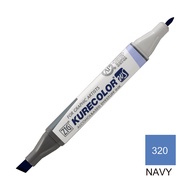 Kuretake ZIG Kurecolor Twin WS - 320 Navy - KC-3000N/320
