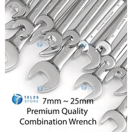 [ 1 UNIT ] Part 1 Quality Combination Wrench / Spanner / Spanar / Wrench Spanner / Combination Wrenc