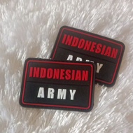 Indonesian army box patchrubber