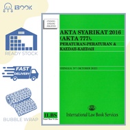 INTERNATIONAL LAW BOOK SERVICES Akta Company 2016 (Akta 777), Regulations & Methods by ILBS