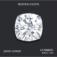 Cushion Moissanite Diamond D-Color VVS1. GRA Certificate. With Certificate (5mm-9mm).