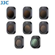 JJC ND & CPL เอฟเฟกต์ชุดฟิลเตอร์สำหรับ DJI Mini 4 Pro 8แพ็ค ND8 ND16 ND32 ND64 ND 128 ND256ตัวกรอง N
