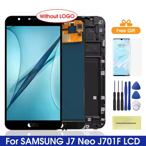 5.5'' J701 Lcds For SAMSUNG Galaxy J7 Neo LCD Display With Touch Screen Assembly For Samsung J701 J7
