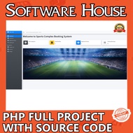 Sports Complex Booking System Full PHP Project with Source Code