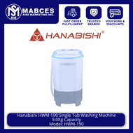 Hanabishi HWM-190 9.0 Kg Single Tub Washing Machine
